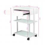 Syis Wheeled aesthetic assistant 1040A White - 0124743 ПОМОЩНИ КАБИНЕТИ