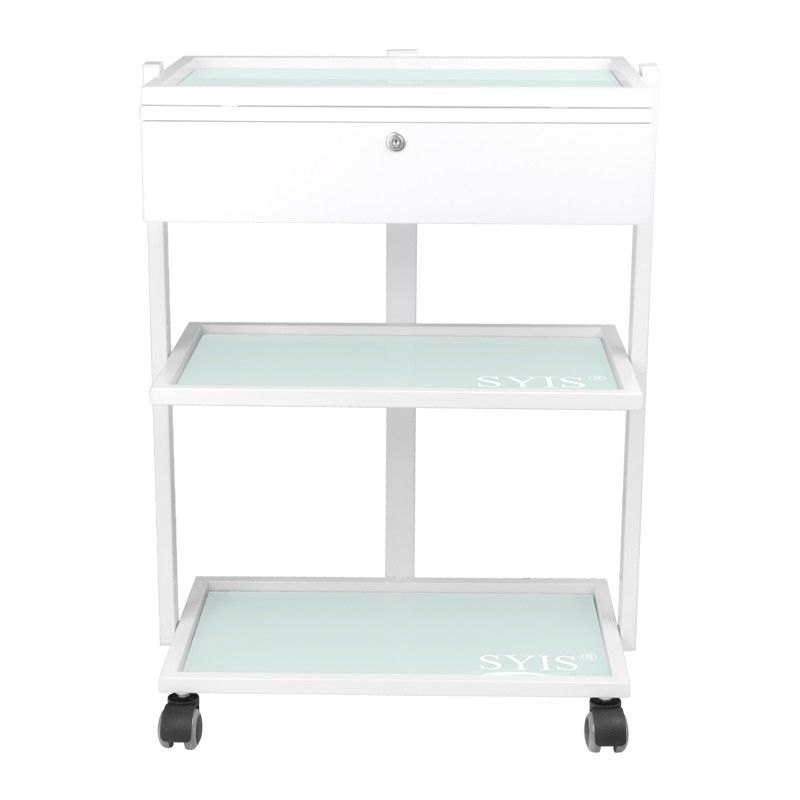 Syis Wheeled aesthetic assistant 1040A White - 0124743 ПОМОЩНИ КАБИНЕТИ