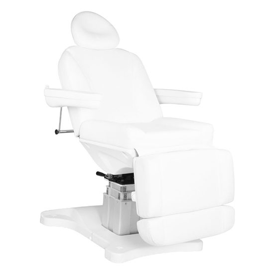 Professional electric chair with 4 motors White -  0129325 CHAIRS WITH ELECTRIC LIFT