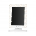 Led makeup mirror white 10watt - 0130580 HOLLYWOOD MIRRORS