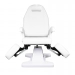 Professional hydraulic pedicure & aesthetic chair 112 White - 0131927 CHAIRS WITH HYDRAULIC-MANUAL LIFT