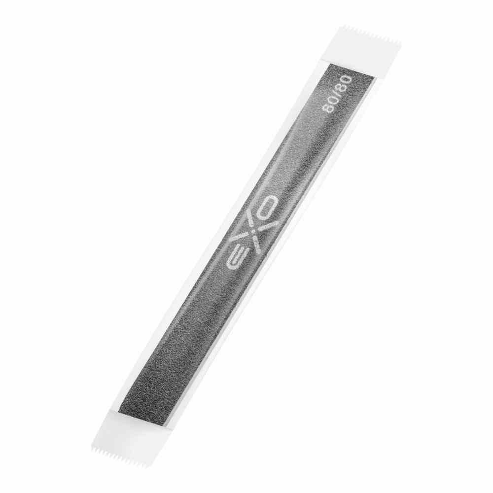  Exo Professional Nail File 80/80grit Straight Safe Pack - 0137626 NAIL FILES-BUFFER