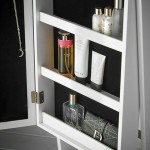 Led Light Jewelry Cabinet Standing Mirror - 6900172 OFFERS