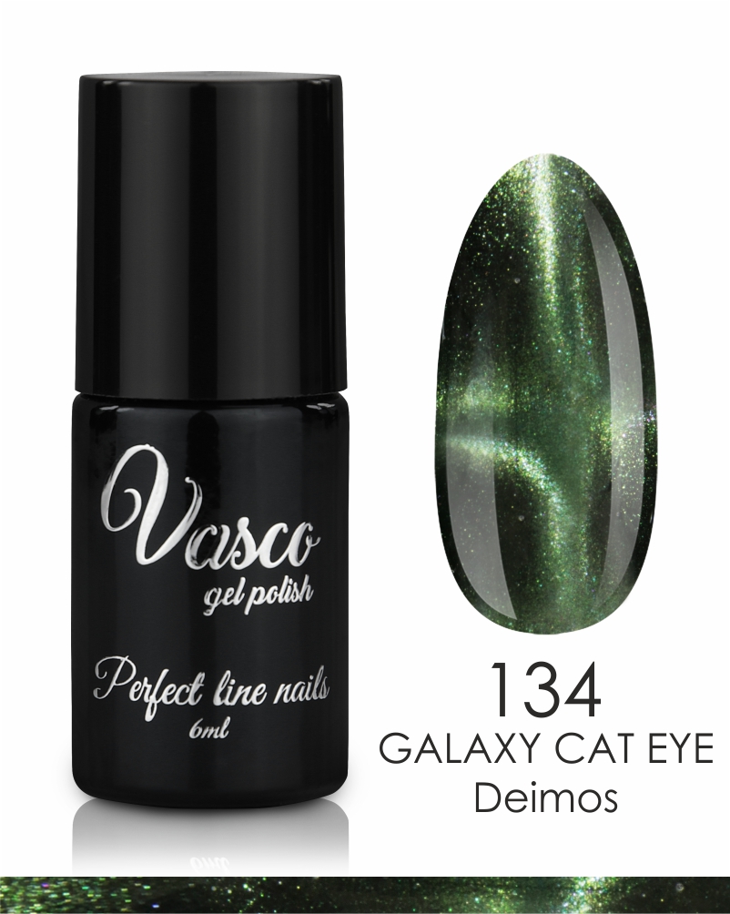 VASCO GALAXY CAT EYE 3D 134 ДЪЛГОТРАЕН ГЕЛ ЛАК "DEIMOS" 6MЛ - 8110134 VASCO ГЕЛ ЛАКОВЕ - ВСИЧКИ ЦВЕТОВЕ