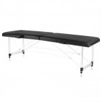 Folding Aluminum Massage Bed 2 Seat Black -0126963 MASSAGE AND AESTHETIC BEDS