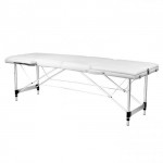 Folding Aluminum Massage Bed 3 Seat White -0126968 MASSAGE AND AESTHETIC BEDS