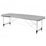 Folding Aluminum Massage Bed 2 Seat Gray - 0130826 MASSAGE AND AESTHETIC BEDS