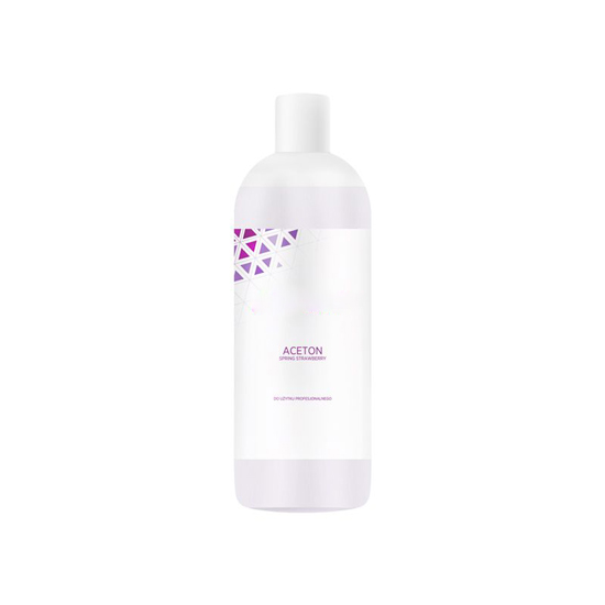 Professional acetone with strawberry scent 1000ml - 0137673 PREPARATION-ACETONE-CLEANER-SOAK OFF REMOVER