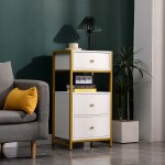 Stainless steel frame cabinet Gold-6990150