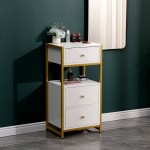 Stainless steel frame cabinet Gold-6990150