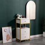 Stainless steel frame cabinet Gold-6990150