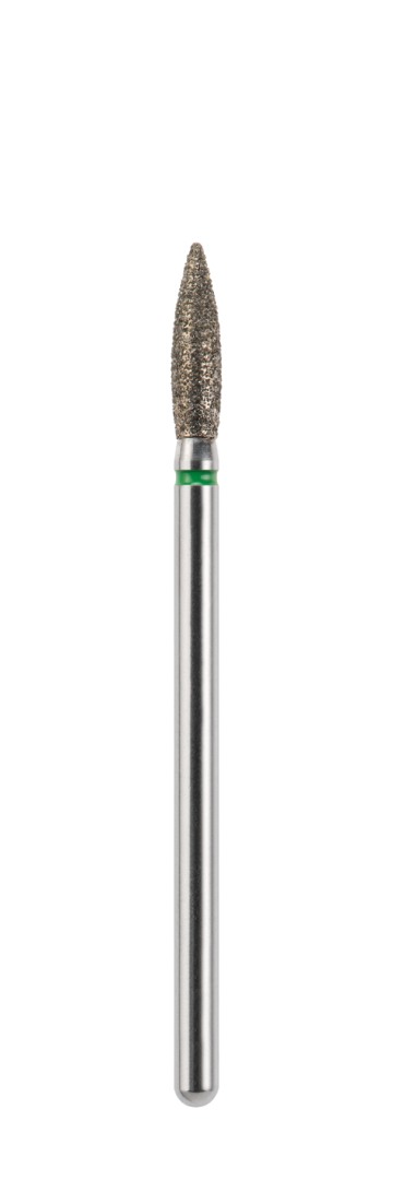 Acurata galvanic diamond instruments green ring super coarse- AC-300 ACURATA - Arrow 534 Coarse (Green Ring)