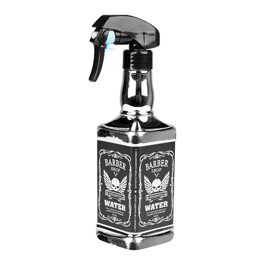 Barber sprayer Whiskey Chrome 500ml - 0129137 ACCESSORIES - WORK PRODUCTS - HAIR COLOUR ACCESORIES 