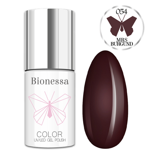 Bionessa semi-permanent varnish mrs burgund 054 6ml - 5200054 BIONESSA