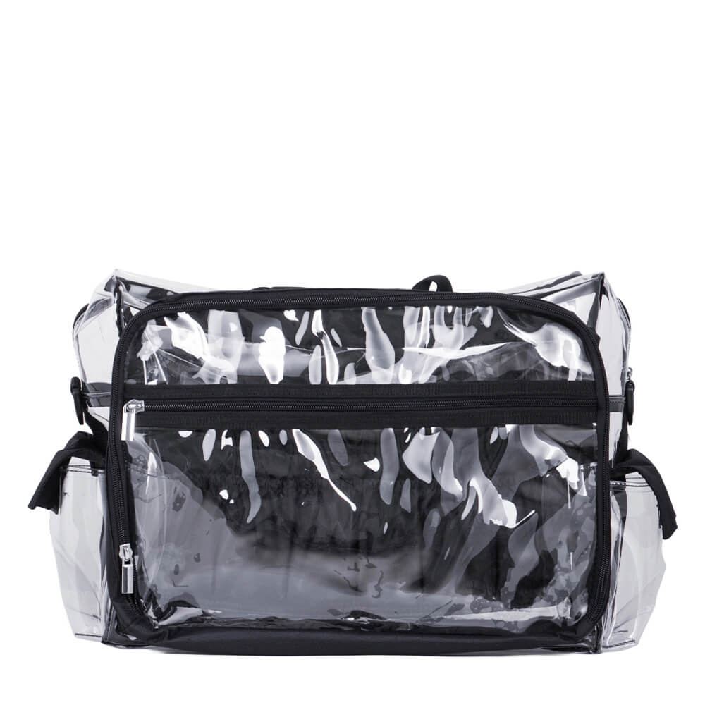 Beauty bag with shoulder strap Clear Black-5866176 КУФАРИ ЗА ГРИМ - МАНИКЮР - ФРИЗЬОРСТВО