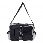 Beauty bag with shoulder strap Clear Black-5866176 КУФАРИ ЗА ГРИМ - МАНИКЮР - ФРИЗЬОРСТВО