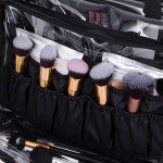 Beauty bag with shoulder strap Clear Black-5866176 КУФАРИ ЗА ГРИМ - МАНИКЮР - ФРИЗЬОРСТВО