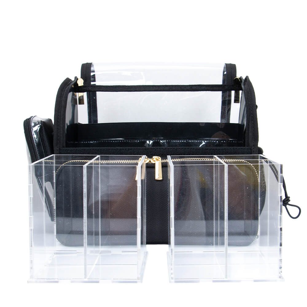 Beauty case with acrylic dividers-5866186 КУФАРИ ЗА ГРИМ - МАНИКЮР - ФРИЗЬОРСТВО