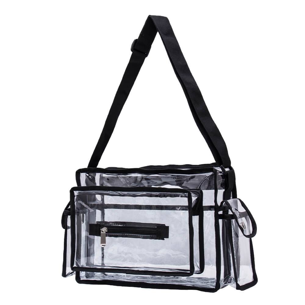 Beauty bag with shoulder strap Clear-5866172 КУФАРИ ЗА ГРИМ - МАНИКЮР - ФРИЗЬОРСТВО