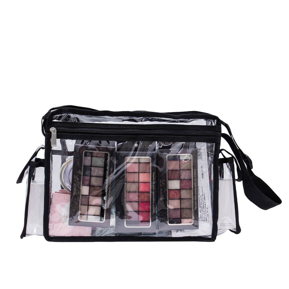 Beauty bag with shoulder strap Clear-5866172 MAKE UP - MANICURE - HAIRDRESSING CASES