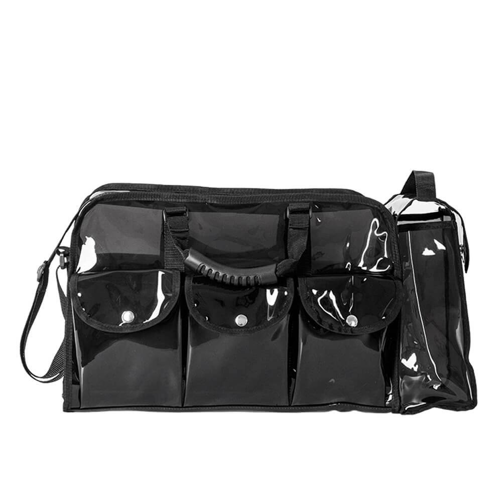 Beauty bag with shoulder strap Large Black-5866169 MAKE UP - MANICURE - HAIRDRESSING CASES