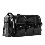 Beauty bag with shoulder strap Large Black-5866169 MAKE UP - MANICURE - HAIRDRESSING CASES