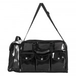 Beauty bag with shoulder strap Large Black-5866169 MAKE UP - MANICURE - HAIRDRESSING CASES