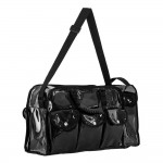 Beauty bag with shoulder strap Large Black-5866169 MAKE UP - MANICURE - HAIRDRESSING CASES