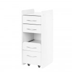 Wheeled beauty assistant White -0147821 HELPING CABINETS