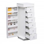 Vanity Station Storage  & Jewelry Organizer White-6961035 BOUDOIR LUXURY COLLECTION