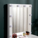 Make-up studio 70cm & Hollywood Mirror - 6961018 BOUDOIR LUXURY COLLECTION