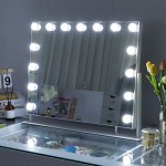 Hollywood Mirror full frame with 3 lighting colors 58x46cm-6900228