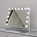 Hollywood Mirror full frame with 3 lighting colors 58x46cm-6900228