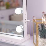 Led Hollywood Mirror 3 color lights Bluetooth 58x46cm-6900231