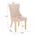 Luxury Chair French Velvet Lion King Beige Gold-5470236