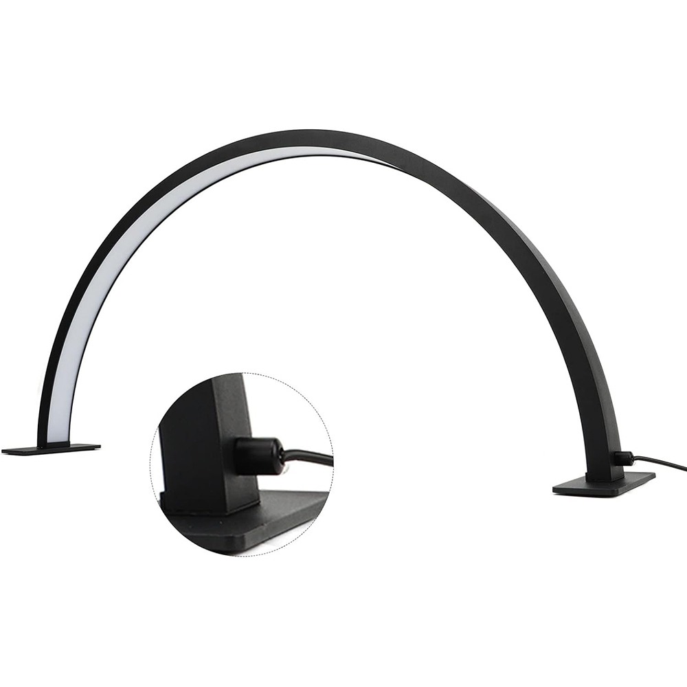 LED lamp Half Moon with intensity adjustment 75cm Black-6600077