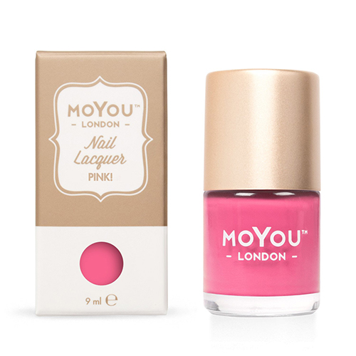 COLOR NAIL POLISH PINK 9ML - 113-MN017  MOYOU POLISH CLASSIC 9ML