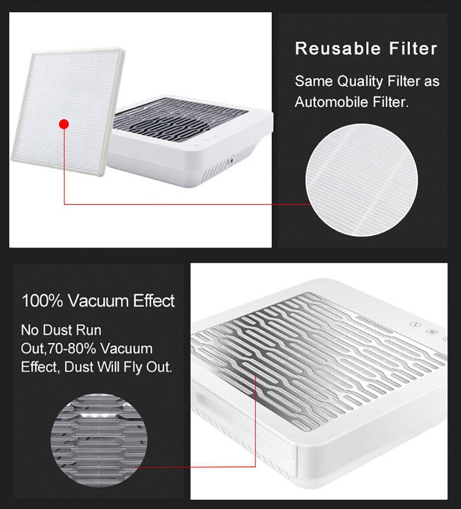  Professional dust collector Premium with filter 36 Watt-6961106