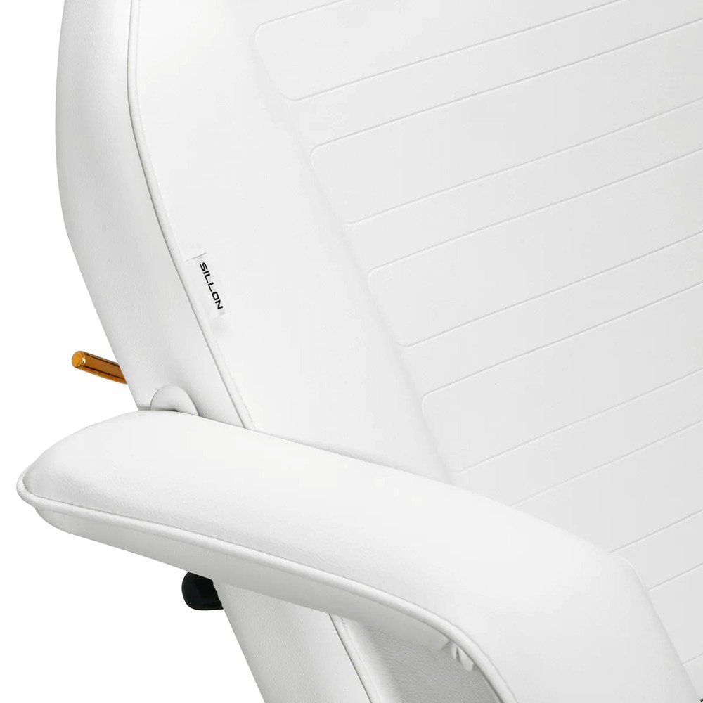 Professional tattoo & aesthetic chair Gold White-0148493