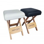 Work stool for massage White-9030121 STANDARD BEDS - PORTABLE BEDS