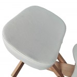 Work stool for massage White-9030123 STANDARD BEDS - PORTABLE BEDS