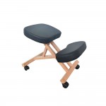 Work stool for massage Black-9030124 STANDARD BEDS - PORTABLE BEDS