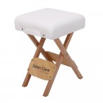 Work stool for massage White-9030121 STANDARD BEDS - PORTABLE BEDS