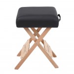 Work stool for massage Black-9030122 STANDARD BEDS - PORTABLE BEDS