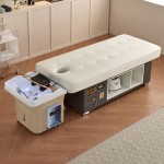 Portable Station for hair and head spa Beige-8680433