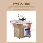 Portable Station for hair and head spa Beige-8680433