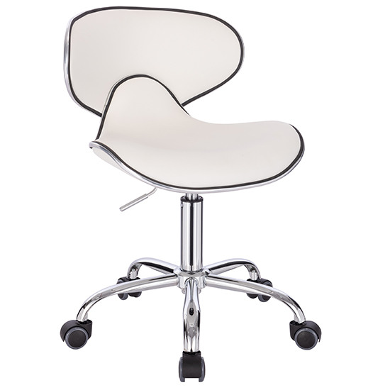 Professional hairdressing & aesthetics stool White - 5410129 AESTHETIC STOOLS