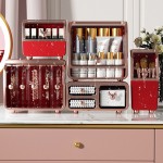 Beauty Organizer Nordic Style Passion Red - 6930269 COSMETIC STORAGE BOXES