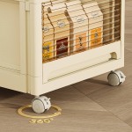 Vanity Storage Station 5 drawers Large Beige 49*36*144cm - 6930352 COSMETIC STORAGE BOXES