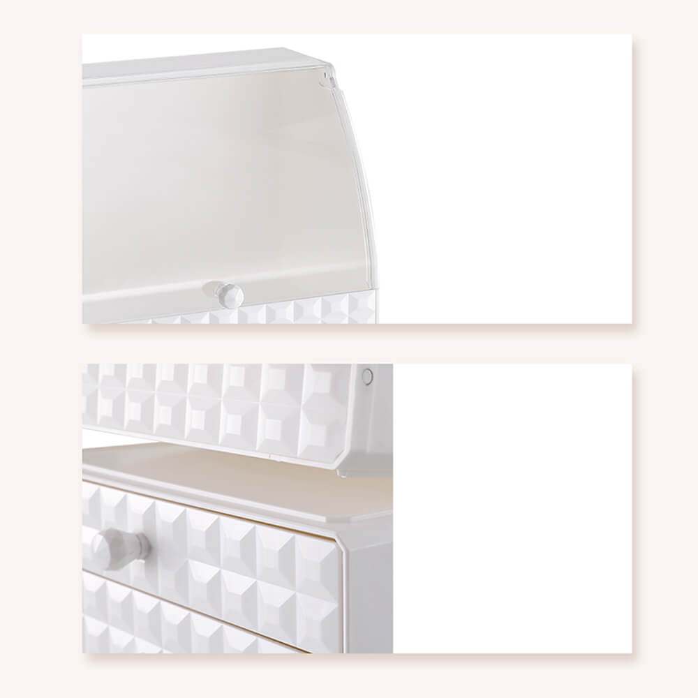 Makeup storage box White -6930310 COSMETIC STORAGE BOXES